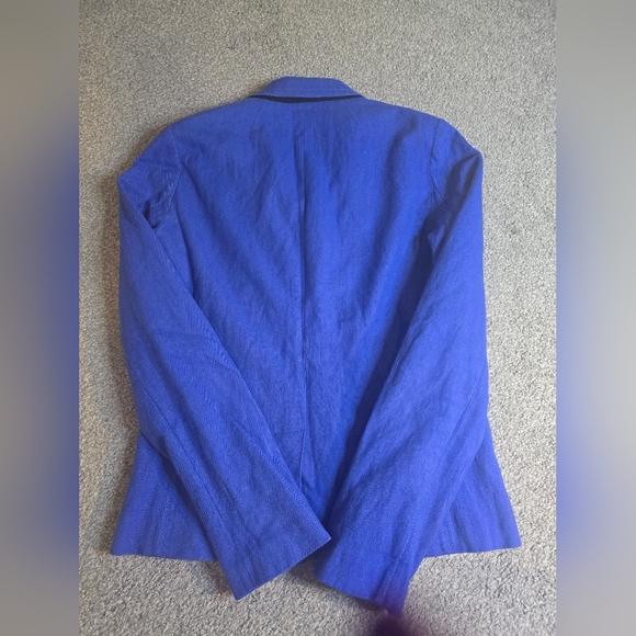 J. Crew Blazer Blue Ladies 8 Tall Business Casual Layering - Picture 2 of 10